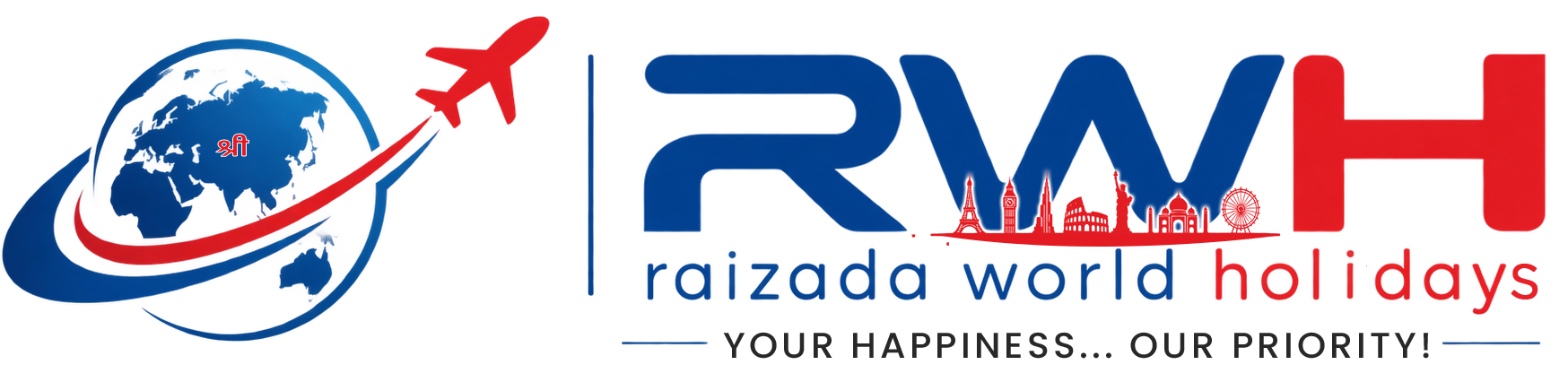 Raizada World Holidays — Explore · Travel · Discover
